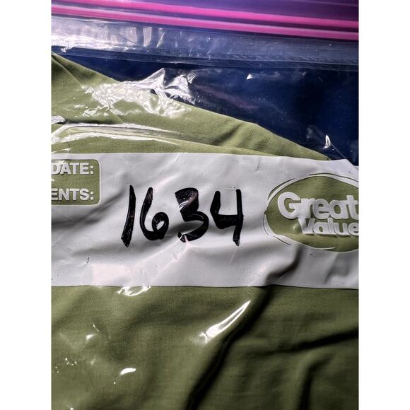 Gander Mountain green nylon utility button‎ down camp shirt mens large gorpcore - Picture 6 of 6